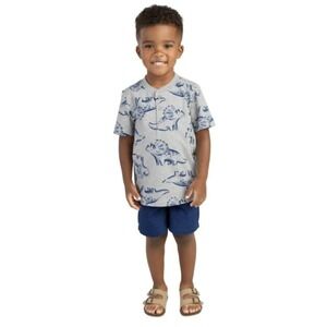 Carter's Boys' 3-piece Dinosaur Playwear Set Blue‎ 4T New with Tag!